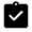 Assignment Turned In Fill Icon from Rounded Fill - Material Symbols Set