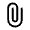 Attach File Icon from Rounded Line - Material Symbols Set