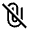 Attach File Off Icon from Sharp Line - Material Symbols Set