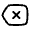 Backspace Icon from Solar Linear Set