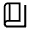 Book 4 Icon from Outlined Line - Material Symbols Set