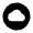 Cloud Circle Fill Icon from Outlined Fill - Material Pro Free Set