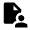 Contact Page Fill Icon from Outlined Fill - Material Pro Free Set