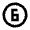 Counter 6 Icon from Sharp Line - Material Pro Free Set