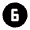Counter 6 Fill Icon from Outlined Fill - Material Pro Free Set