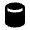Cylinder Shape Fill Icon from Outlined Fill - Material Pro Free Set