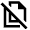 File Copy Off Icon from Sharp Line - Material Pro Free Set