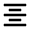 Format Align Center Icon from Outlined Line - Material Pro Free Set