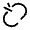 Link Broken Minimalistic Icon from Solar Linear Set