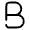 Text Bold Icon from Solar Broken Set