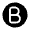 Text Bold Circle Icon from Solar Bold Set