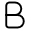 Text Bold Icon from Solar Linear Set