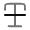 Text Cross Icon from Solar Line Duotone Set