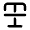 Text Cross Icon from Solar Bold Set