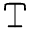 Text Icon from Solar Line Duotone Set