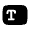 Text Field Icon from Solar Bold Set