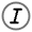 Text Italic Circle Icon from Solar Line Duotone Set