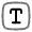 Text Square Icon from Solar Line Duotone Set