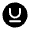 Text Underline Circle Icon from Solar Bold Set