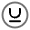 Text Underline Circle Icon from Solar Line Duotone Set