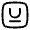 Text Underline Cross Icon from Solar Linear Set