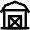 Barn Icon from Atlas Line Set