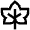 Leaf Maple Icon from Atlas Line Set