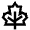 Maple Leaf Icon from Atlas Line Set
