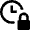 Clock Lock Icon from Nova Line Set