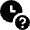 Clock Question Icon from Nova Solid Set