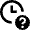 Clock Question Icon from Nova Line Set