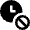 Clock Restrict Block Icon from Nova Solid Set