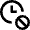 Clock Restrict Block Icon from Nova Line Set