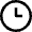 Clock Icon from Nova Line Set