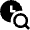Clock Search Icon from Nova Solid Set