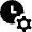 Clock Settings Icon from Nova Solid Set
