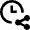 Clock Share Icon from Nova Line Set