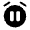 Alarm Pause Icon from Solar Bold Set