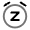 Alarm Sleep Icon from Solar Line Duotone Set