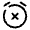 Alarm Turn Off Icon from Solar Broken Set