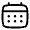 Calendar Icon from Solar Linear Set