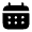 Calendar Icon from Solar Bold Set
