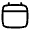 Calendar Minimalistic Icon from Solar Linear Set