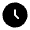 Clock Circle Icon from Solar Bold Set