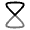 Hourglass Icon from Solar Line Duotone Set