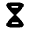 Hourglass Line Icon from Solar Bold Set