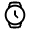 Watch Round Icon from Solar Linear Set