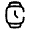 Watch Square Icon from Solar Broken Set