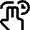 Gesture Double Finger Hold Hand Icon from Nova Line Set