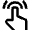 Gesture Double Tap Hand Icon from Nova Line Set